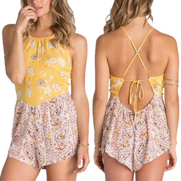 Billabong Juniors Sea Bound Romper - Picture 1 of 2